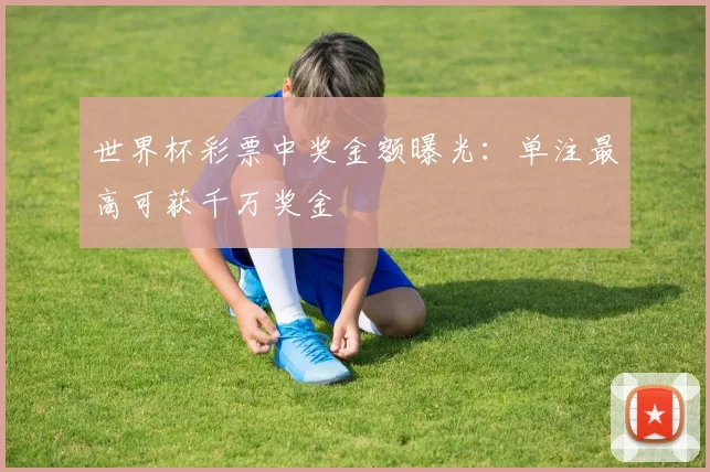 世界杯彩票中奖金额曝光：单注最高可获千万奖金